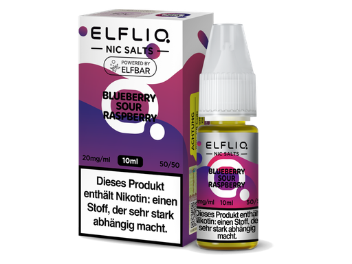 [CHD-10087] ELFLIQ BLUEBERRY SOUR RASPBERRY 10MG