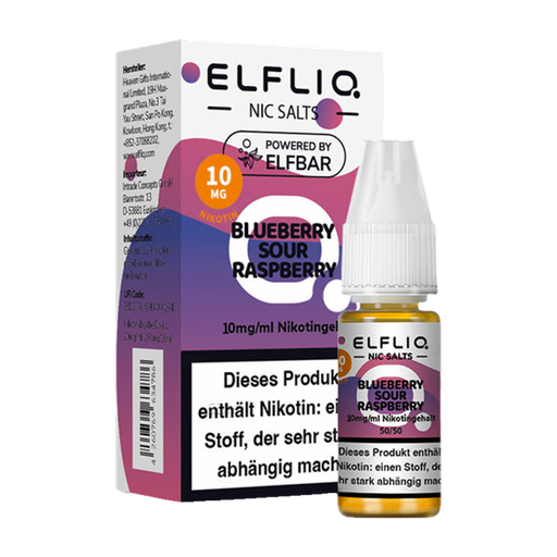 [CHD-10087] ELFLIQ BLUEBERRY SOUR RASPBERRY 10MG