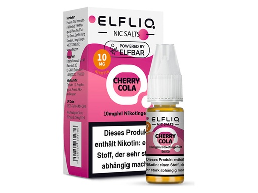 [CHD-10089] ELFLIQ CHERRY COLA 10MG