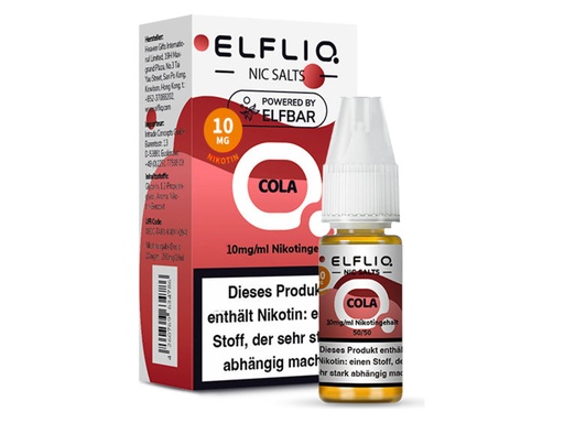 [CHD-10091] ELFLIQ COLA 10MG