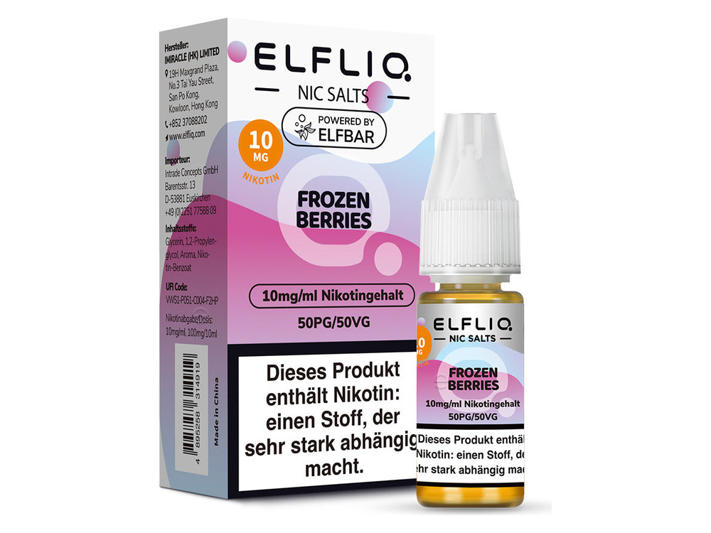 ELFLIQ FROZEN BERRIES 10MG