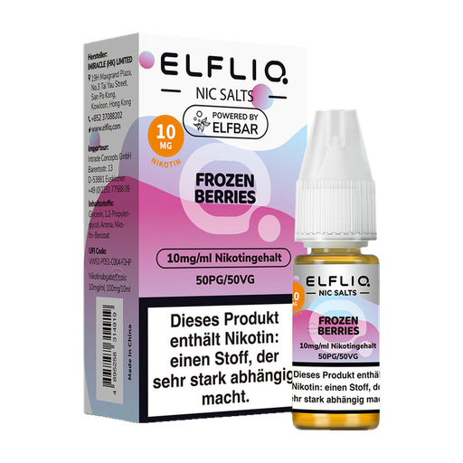 [CHD-10092] ELFLIQ FROZEN BERRIES 10MG
