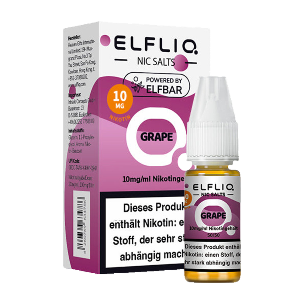 ELFLIQ GRAPE 10MG