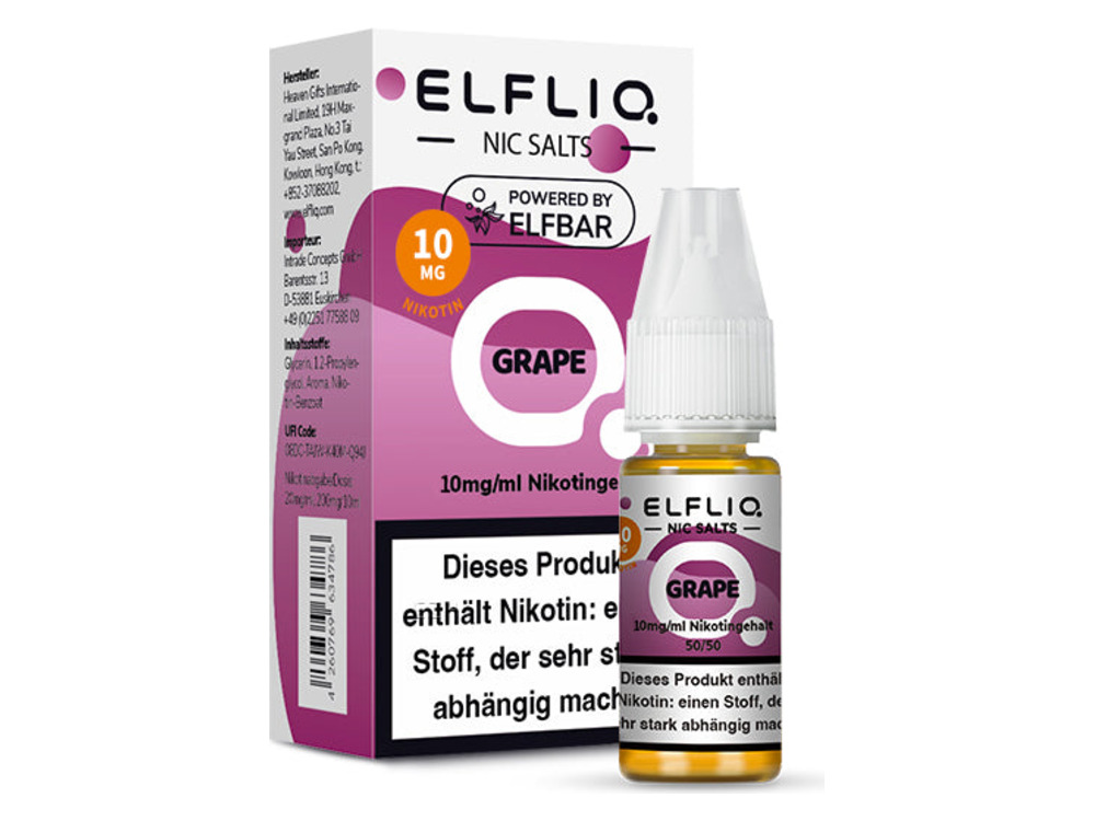 ELFLIQ GRAPE 10MG
