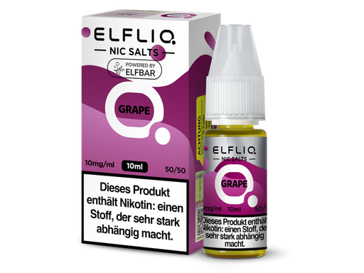 [CHD-10093] ELFLIQ GRAPE 10MG