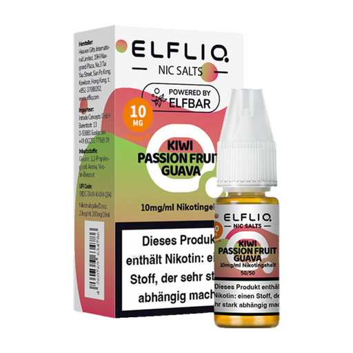 [CHD-10094] ELFLIQ KIWI PASSION FRUIT GUAVA 10MG